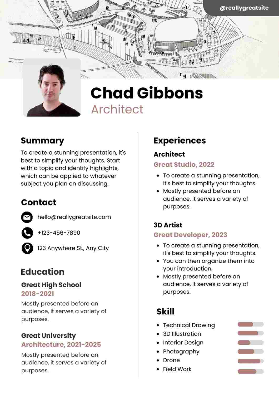 Cloud Architect CV