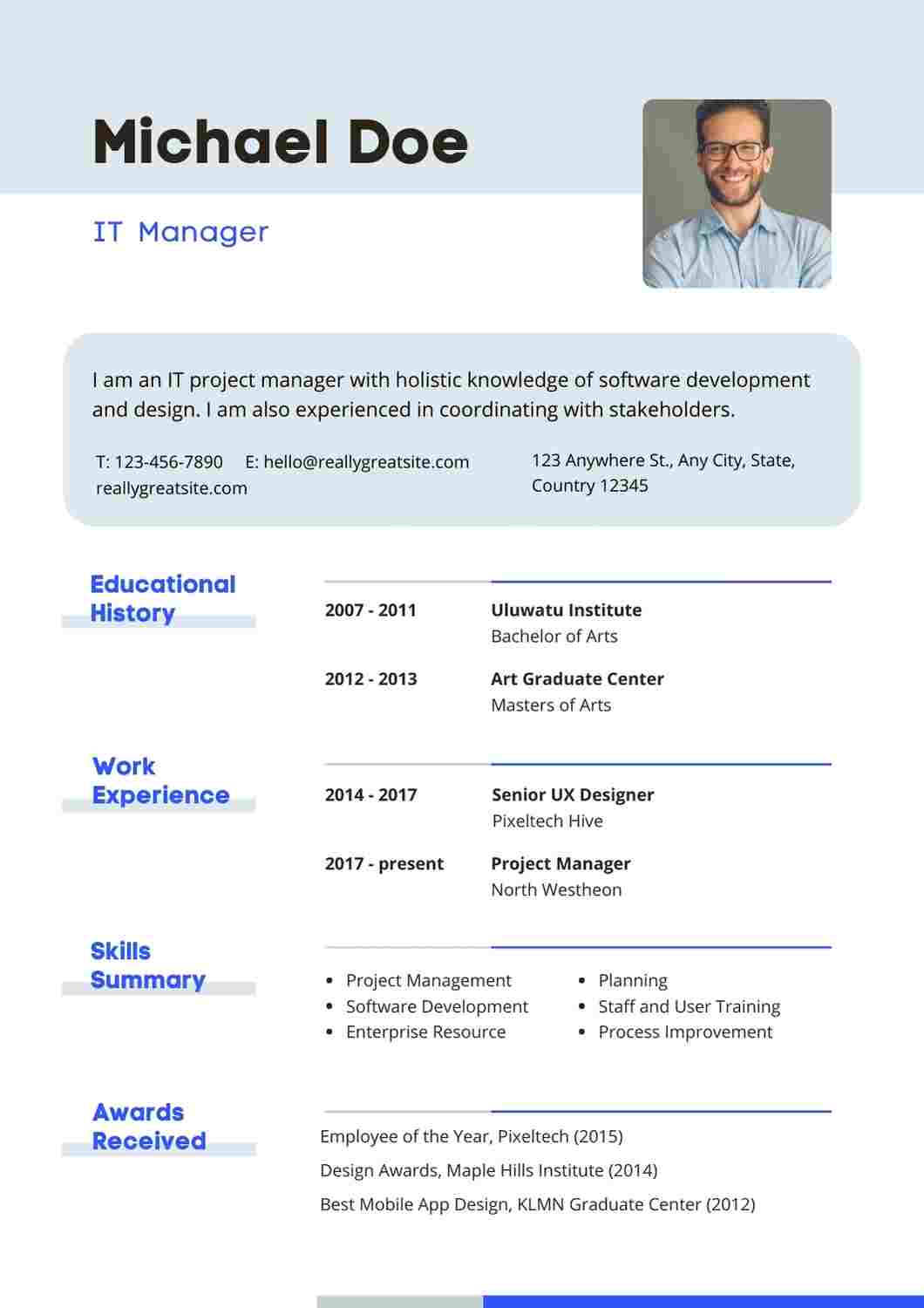 IT Systems Security Manager Resumes